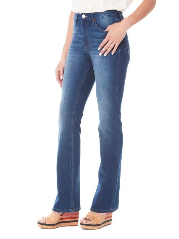 Nicole Miller Four Way Stretch Bootcut Jeans 3