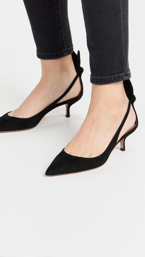 Aquazzura Bow Tie Pumps 50mm