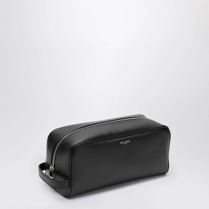 Yves Saint Laurent Black grained leather Beauty case 2