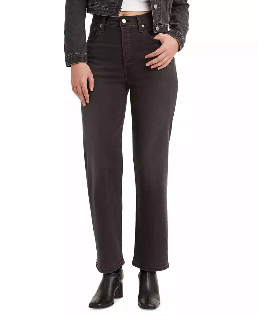 Levi's Women's Ribcage High-Rise Straight Ankle Jeans