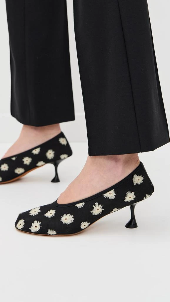 Proenza Schouler Tee Embroidered Pumps 4