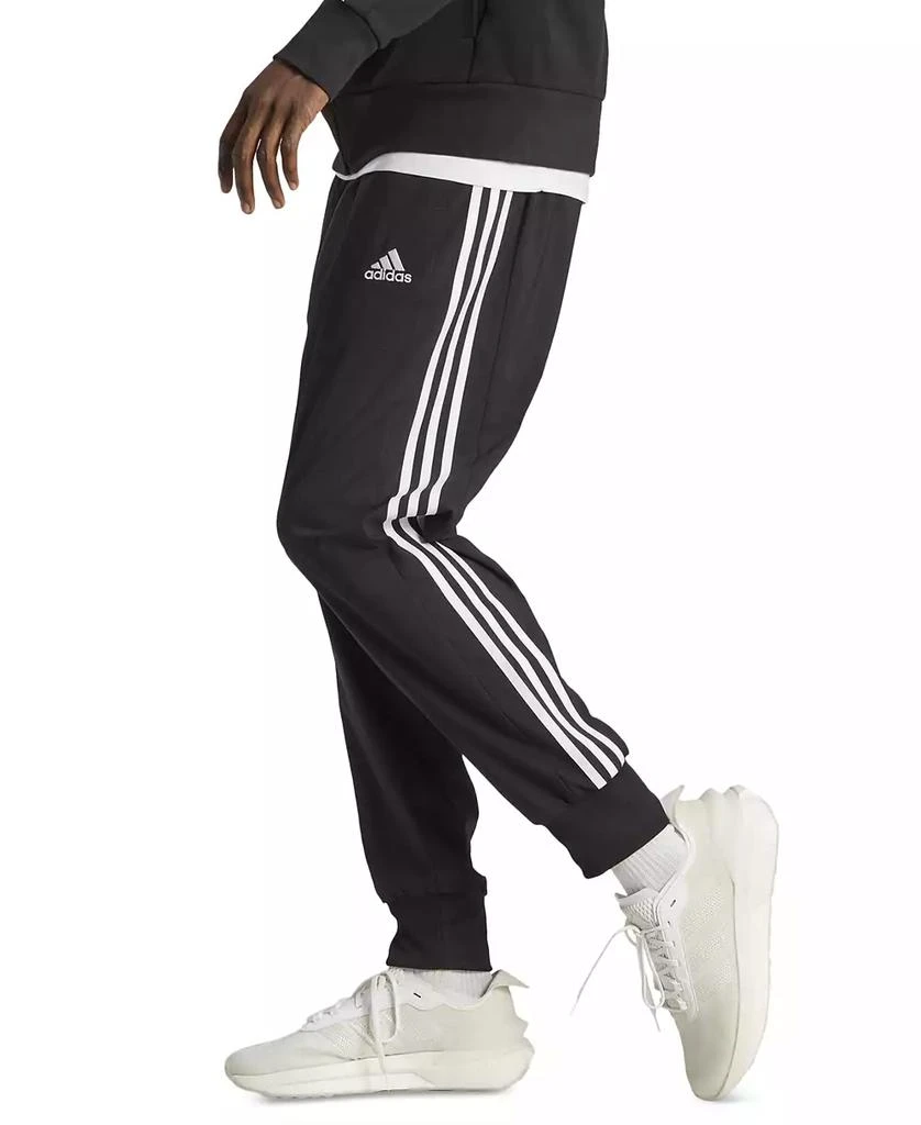 adidas Men's Essentials 3-Stripes Cargo Pocket Joggers 4