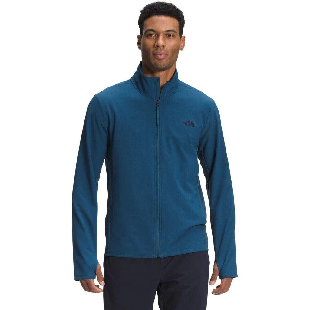 The North Face NF0A5GANBH7 Jacket Mens Size 2XL Blue Long Sleeve Full Zip CLO173 1