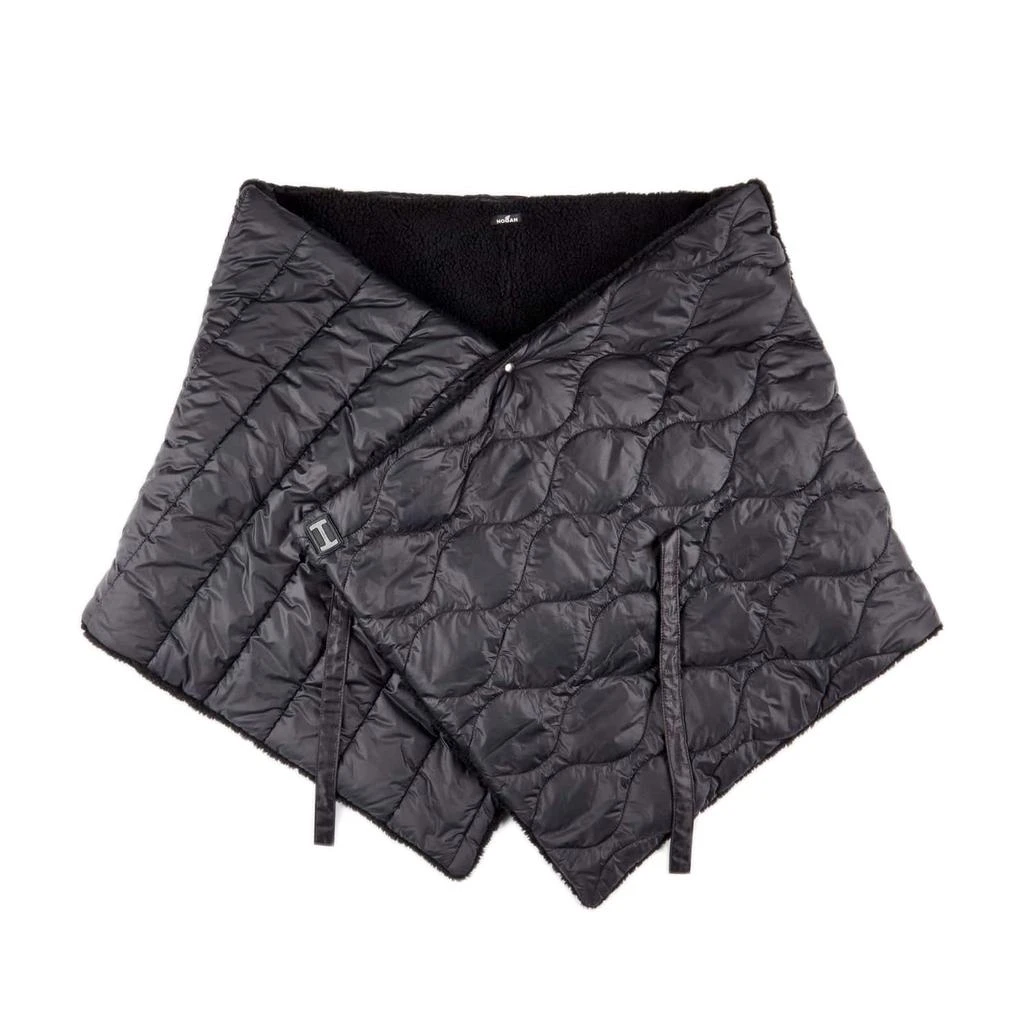 hogan SCIARPA TRAPUNTE NYLON+ORSETTO 1