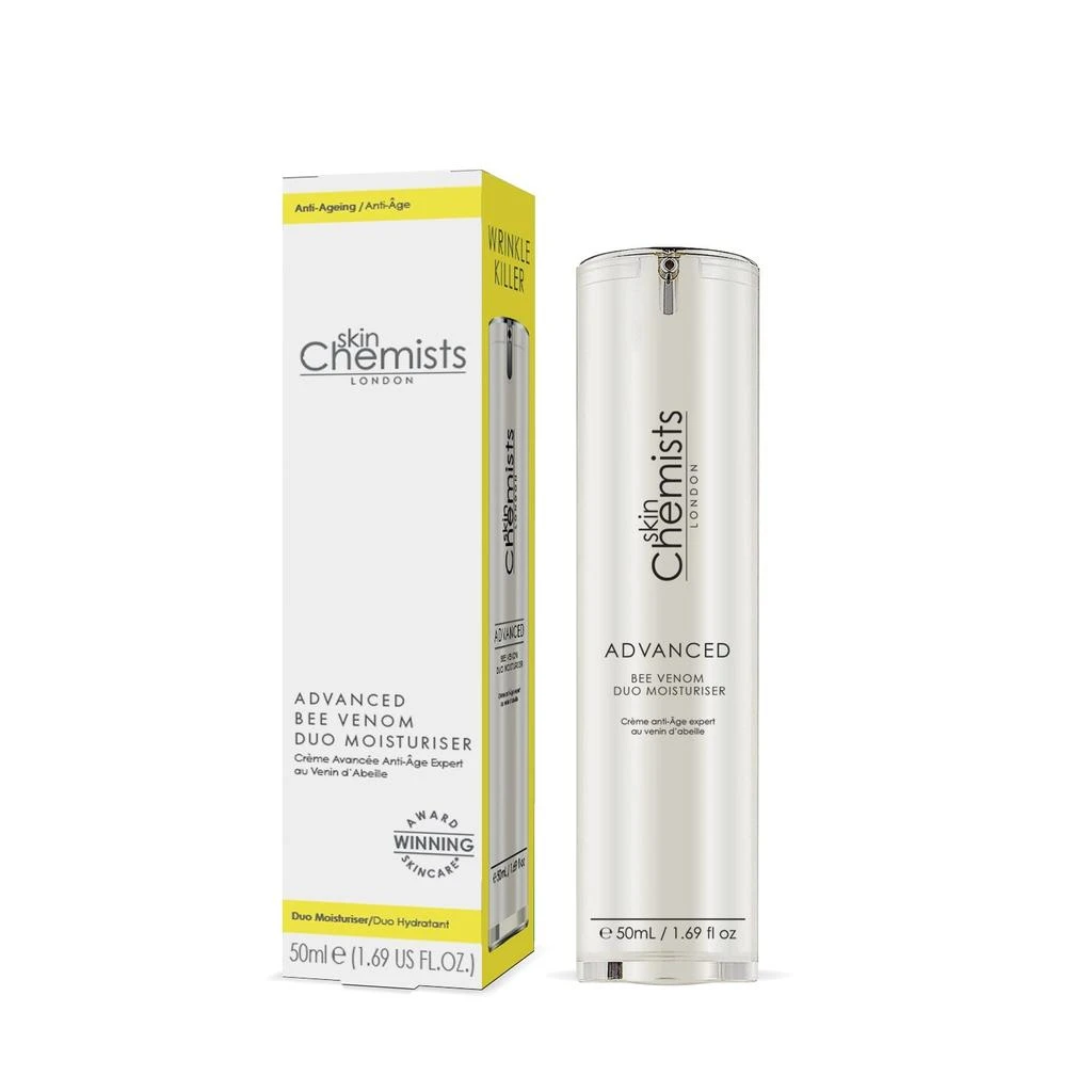 skinChemists Advanced Bee Venom Duo Moisturizer 50ml Twin Value Savings Pack 3