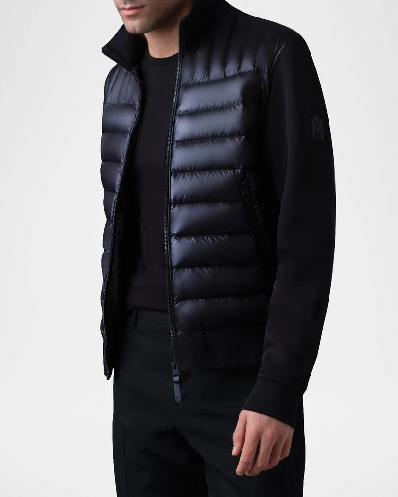 Mackage Men's Collin Mixed-Media Down Jacket 5