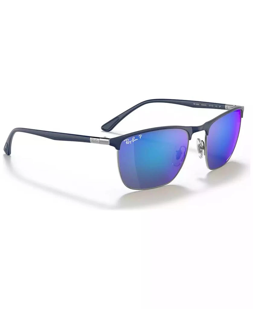 Ray-Ban Unisex Polarized Sunglasses, RB3686 57 5