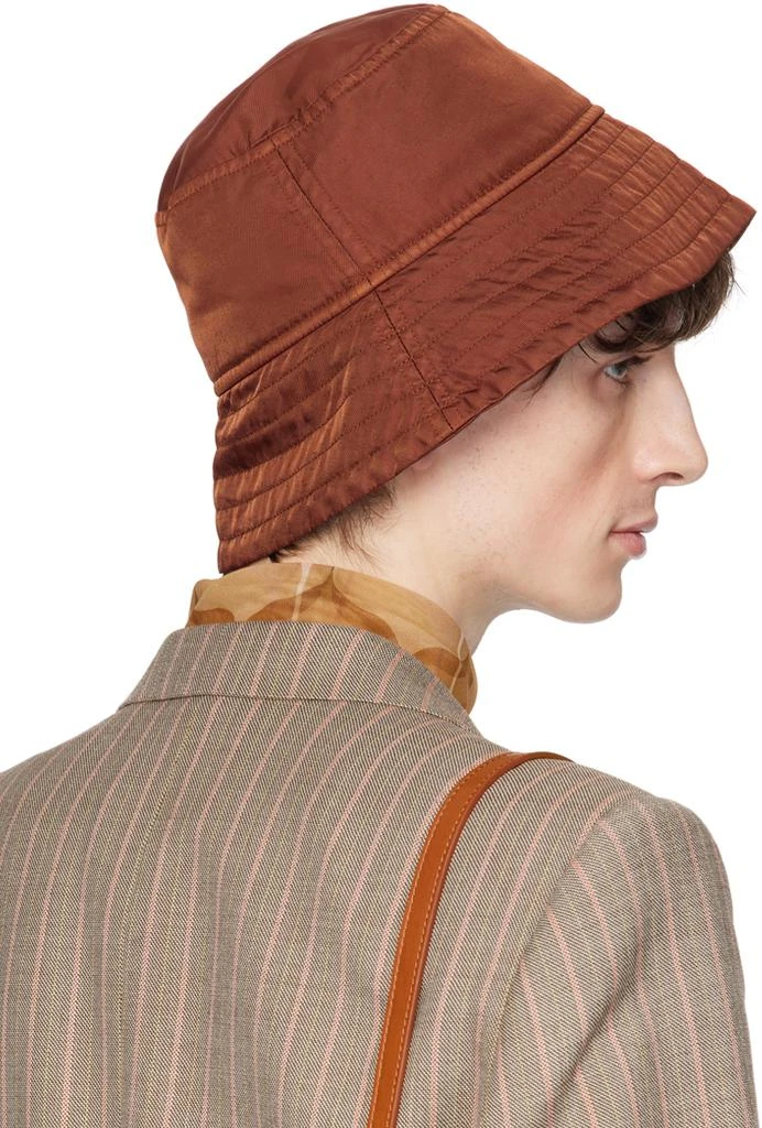Dries Van Noten Orange Gilly Hat 3