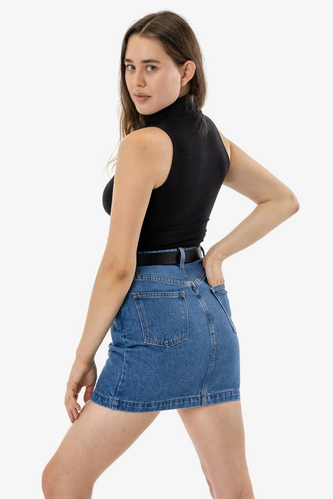 Los Angeles Apparel RDNW33 - Denim High Waist Pencil Skirt 3