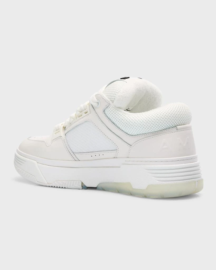 AMIRI Men's MA-1 Tonal Mesh and Leather Low-Top Sneakers 4