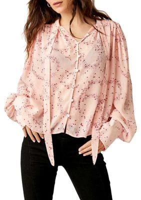 Free People People Stars Align Printed Top 1