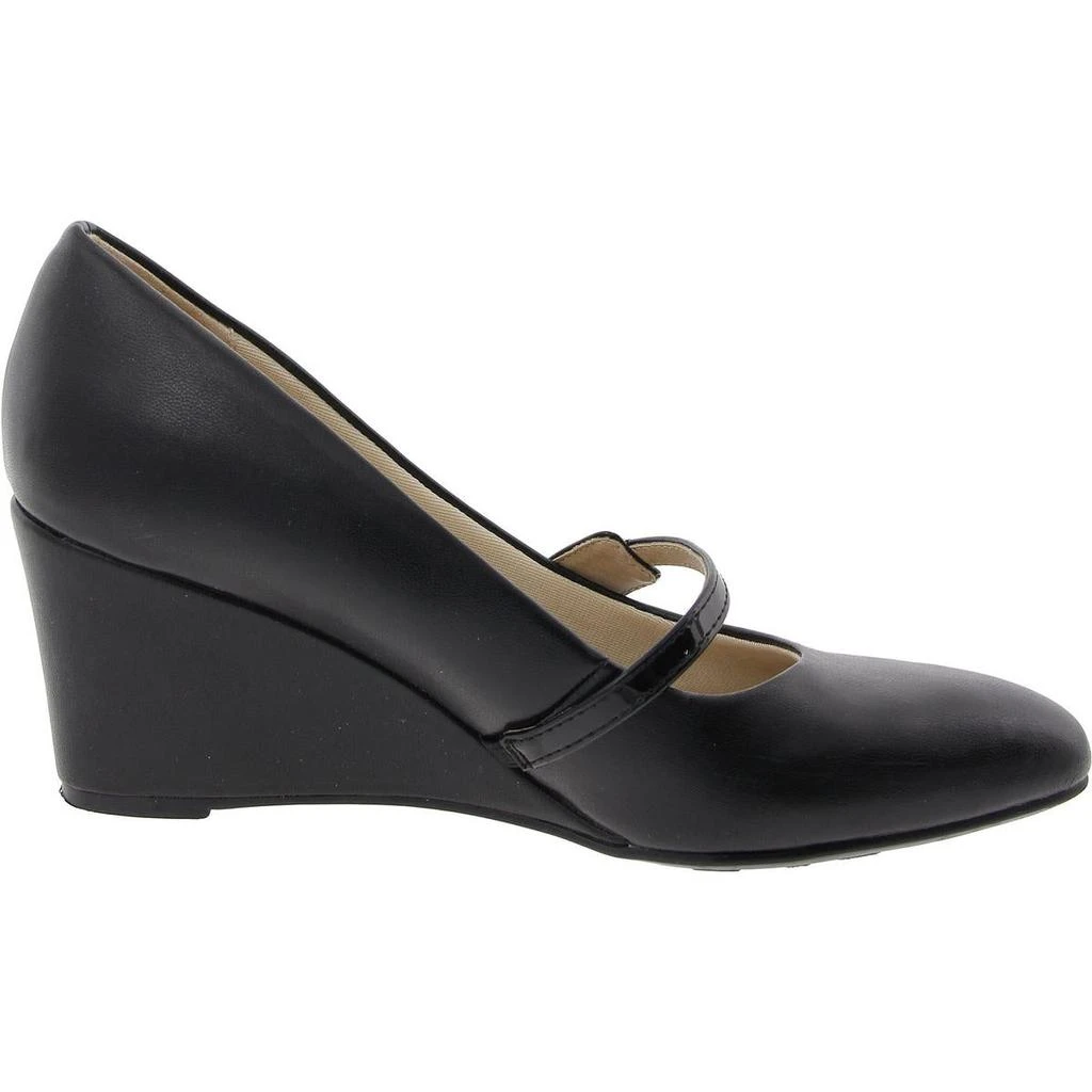 LifeStride Gio Mj 2 Womens Buckle Man Made Mary Jane Heels 3