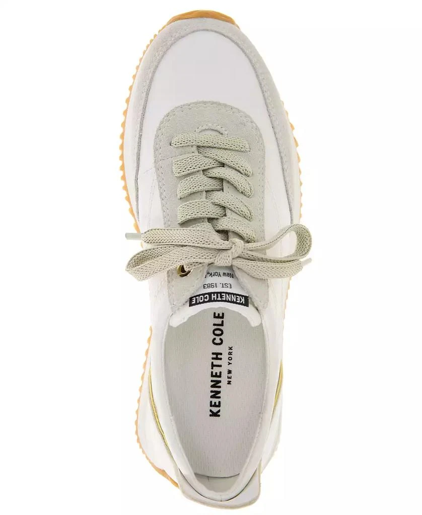 Kenneth Cole Women's Jamie Nylon Lace-Up Sneakers 4
