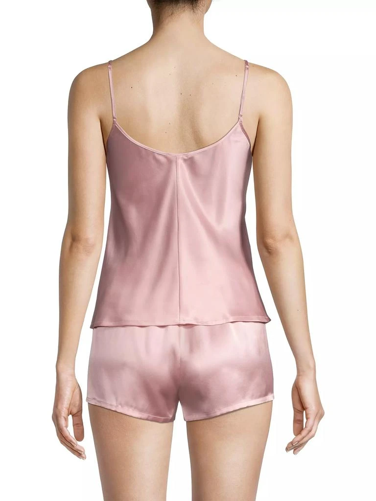La Perla 2-Piece Silk Camisole & Shorts Pajama Set 5
