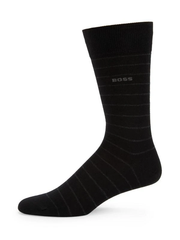 Hugo Boss Brad Striped Socks 1