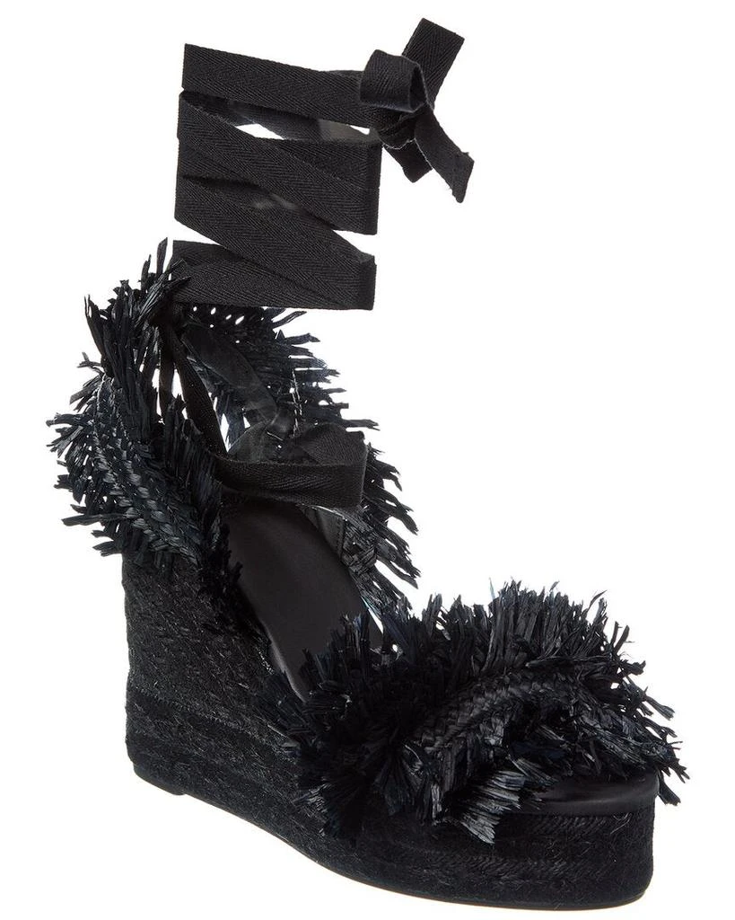 CASTAÑER Belisa Raffia Wedge Sandal 1