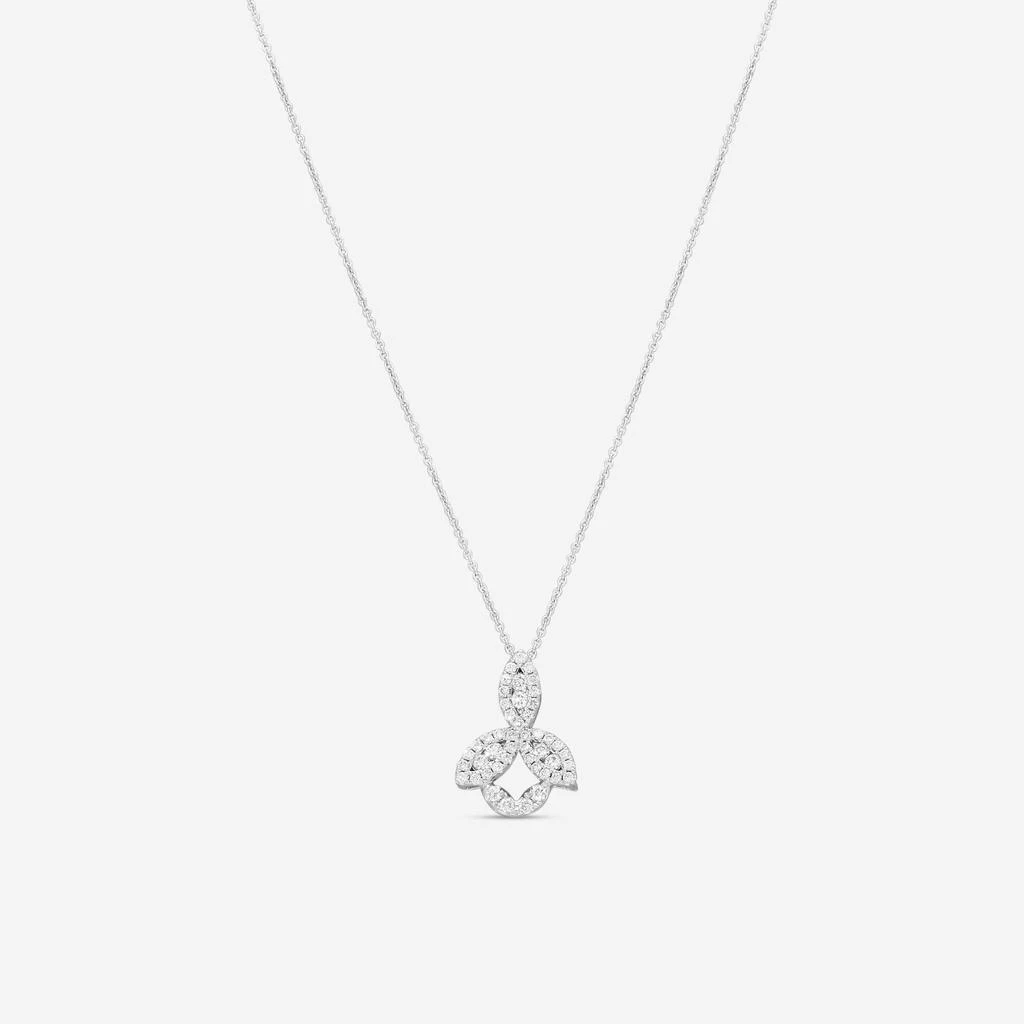 Roberto Coin Roberto Coin 18K White Gold Diamond Pendant Necklace 9991142AWCHX2 1