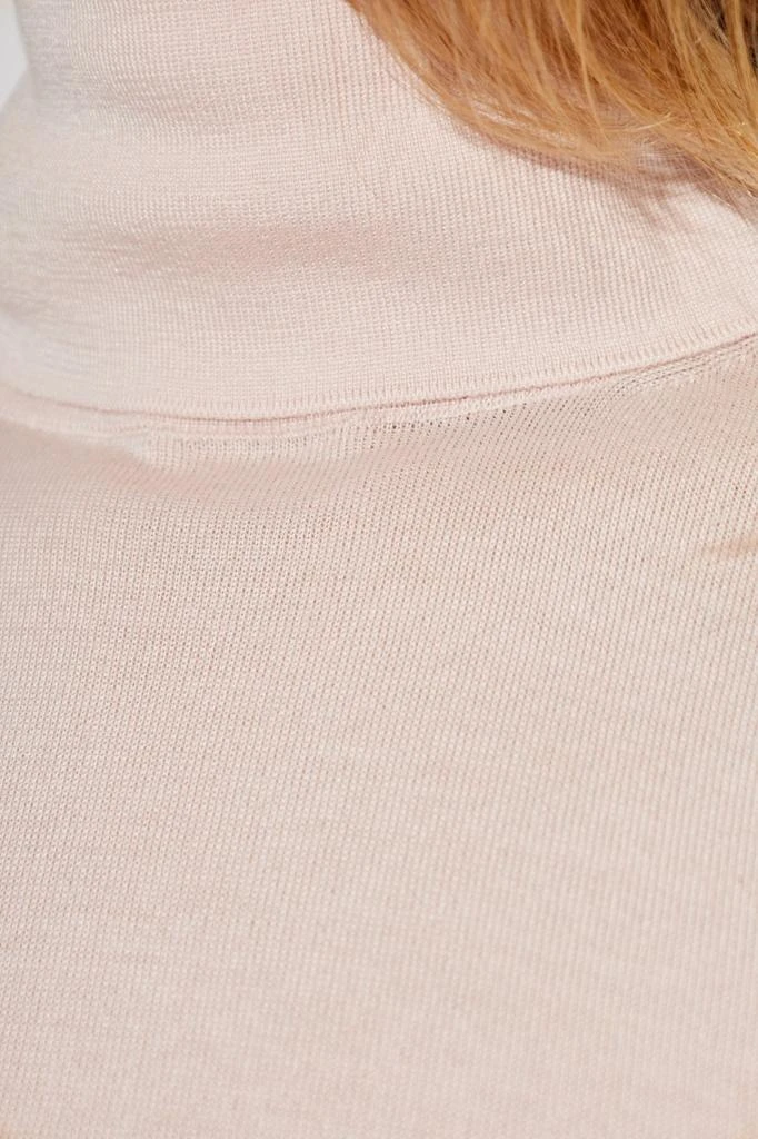 Jil Sander Jil Sander High-Neck Plain Knit Sweater 5