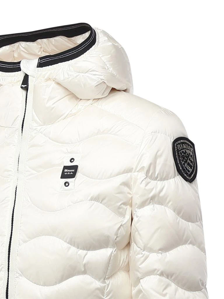 BLAUER Wave Pattern Down Jacket Camelia 2