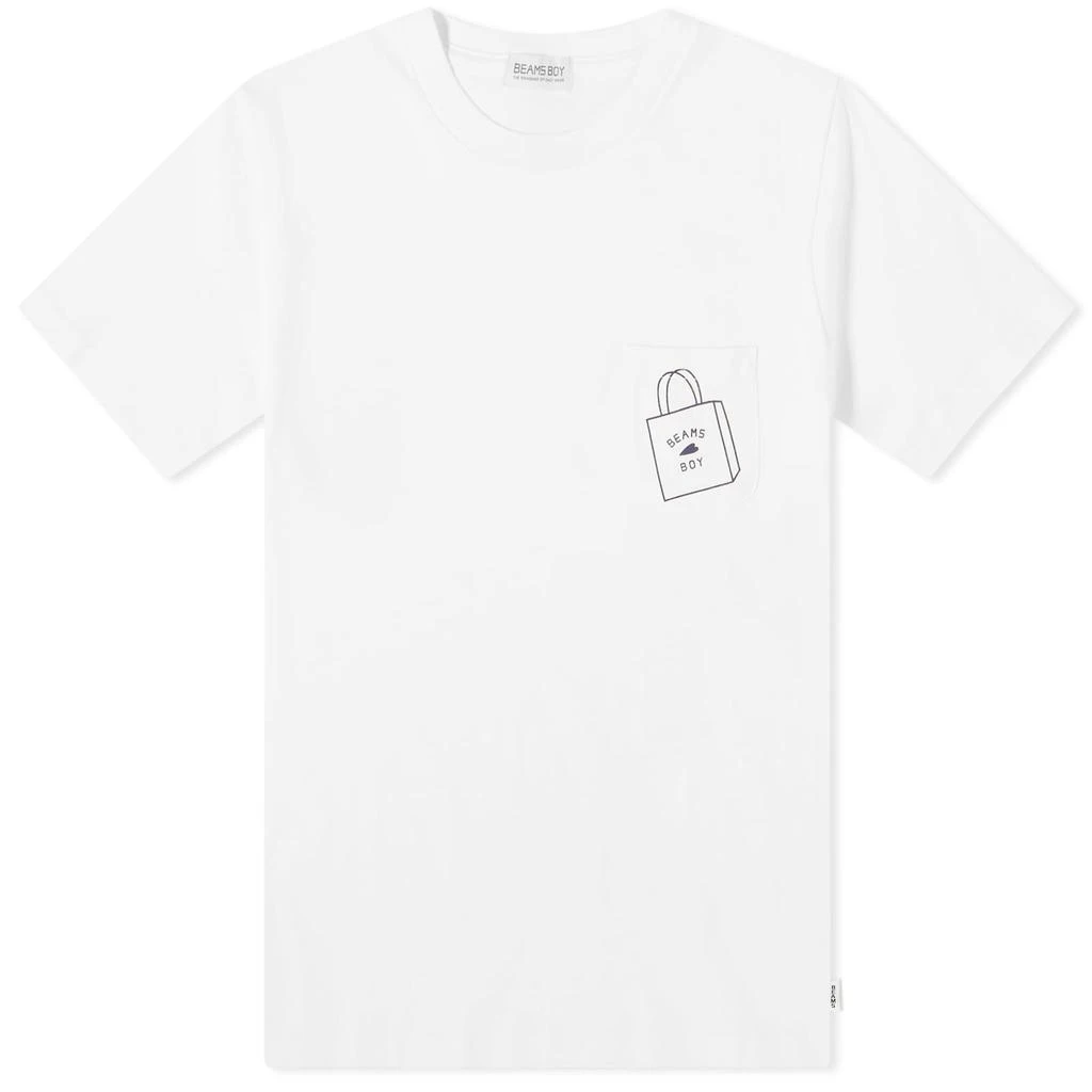 Beams Boy Beams Boy Logo Pocket T-Shirt 1