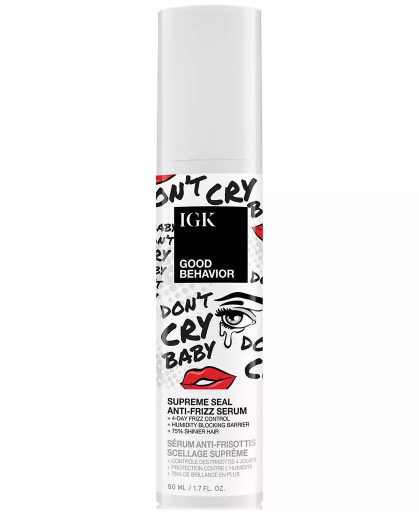 IGK Hair Good Behavior Supreme Seal Anti-Frizz Serum, 1.7 oz.