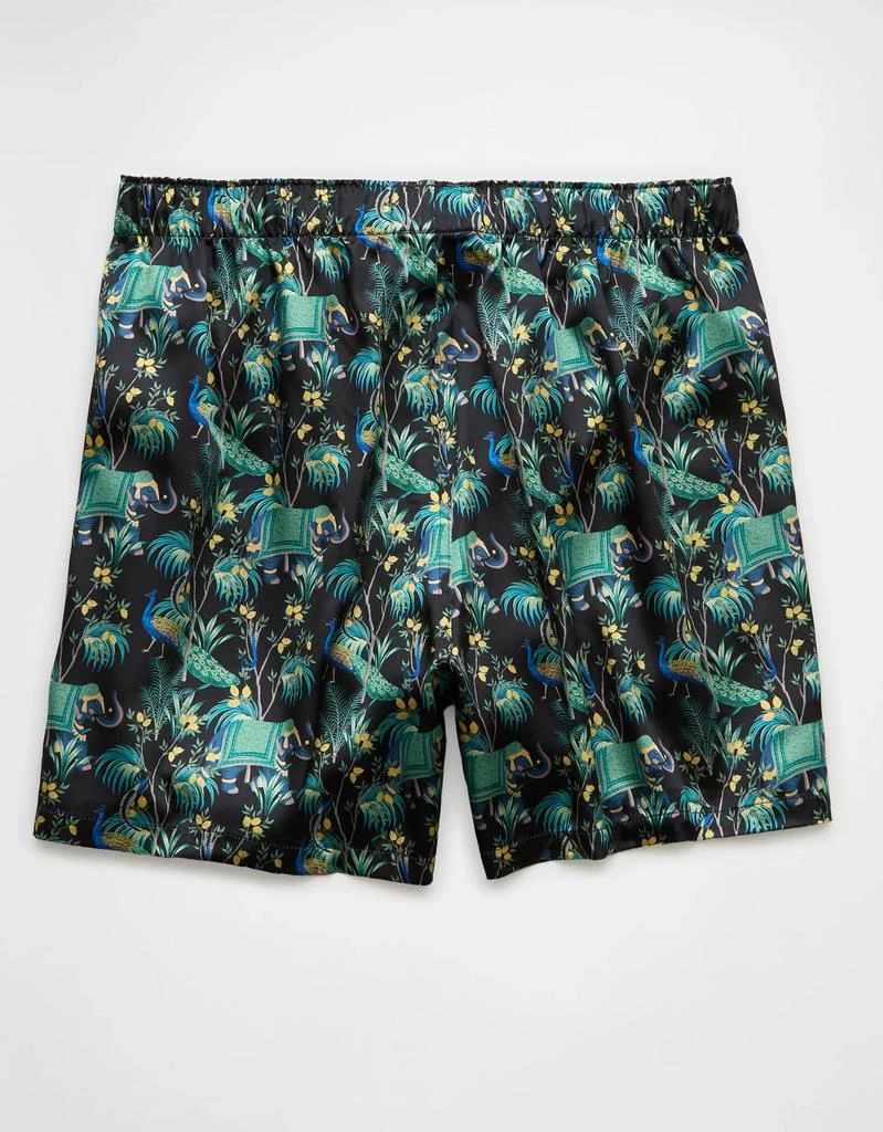 AE AEO Men's Elephant Tapestry Satin Pocket Boxer Short 4