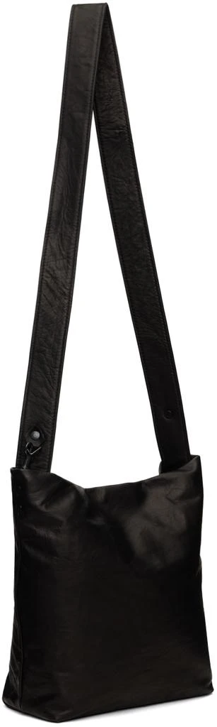 YOHJI YAMAMOTO Black Washed Horse Leather 2Way Bag 2