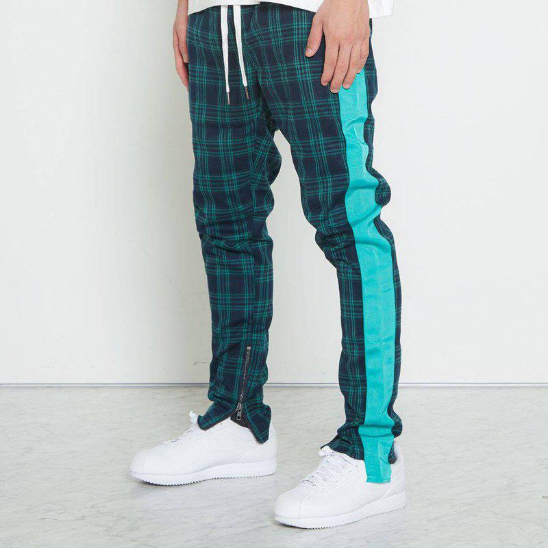 Konus Men's Plaid Pants Green