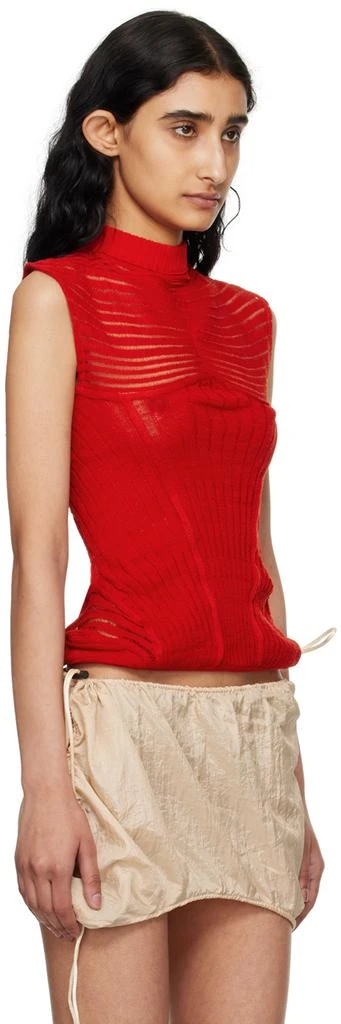 Isa Boulder SSENSE Exclusive Red Calm Tank Top 2