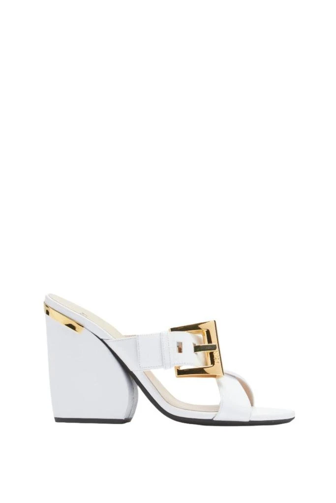 N°21 Logo Plaque Crossover Mules 10 1