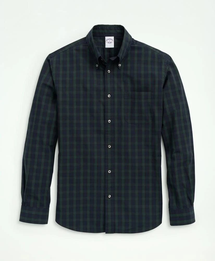 Brooks Brothers Friday Shirt, Poplin Black Watch 1