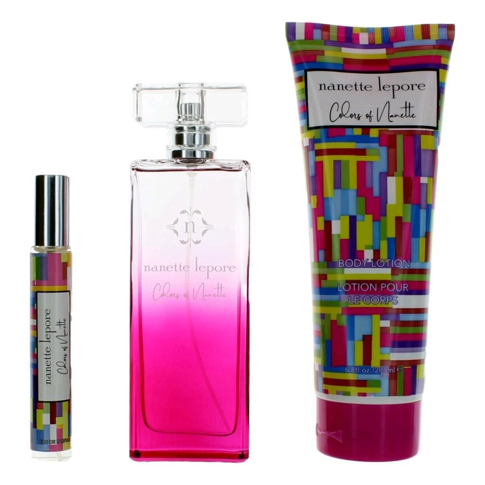 Nanette Lepore Colors of Nanettte by , 3 Piece Gift Set for Women 1