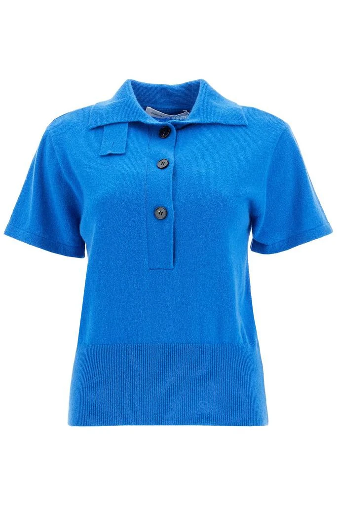 Christopher Esber short-sleeved cashmere pullover 1