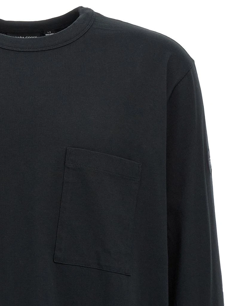 Canada Goose Canada Goose Gladstone Logo Embroidered Long-Sleeved T-Shirt 3