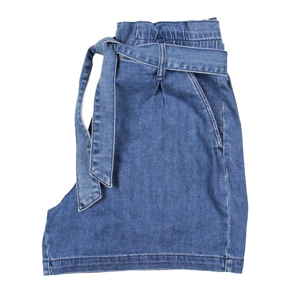 Jag Jeans Womens High-Rise Pleated Denim Shorts 3