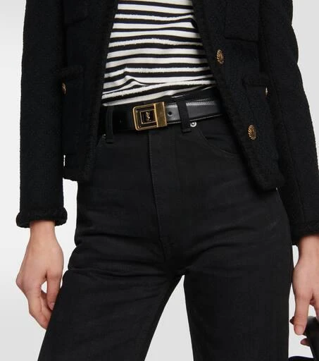 Yves Saint Laurent La 66 leather belt 2