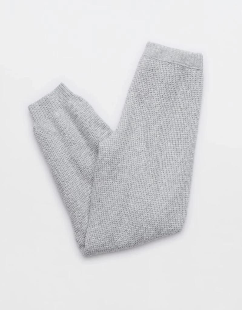 Aerie Aerie CozyUp Waffle Jogger 4