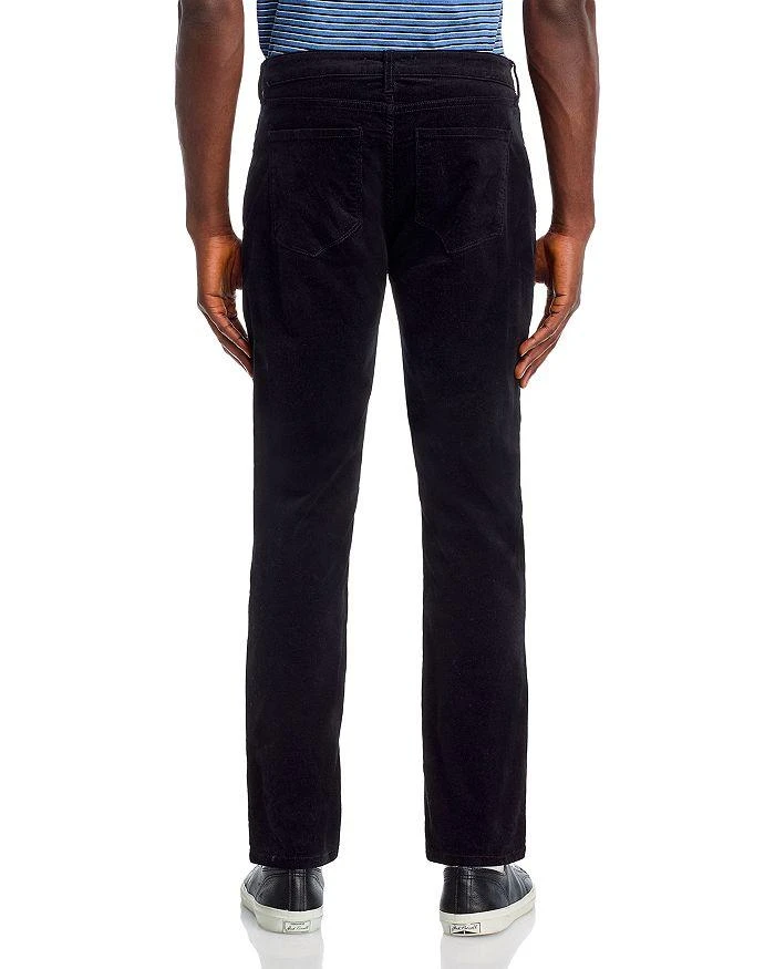 MONFRÈRE MONFRERE Brando Slim Fit Needle Cord Jeans in Noir Black 4