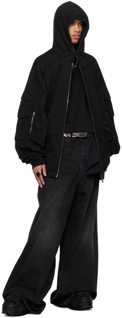 Vetements Black New Rock Edition Leather Boots 5