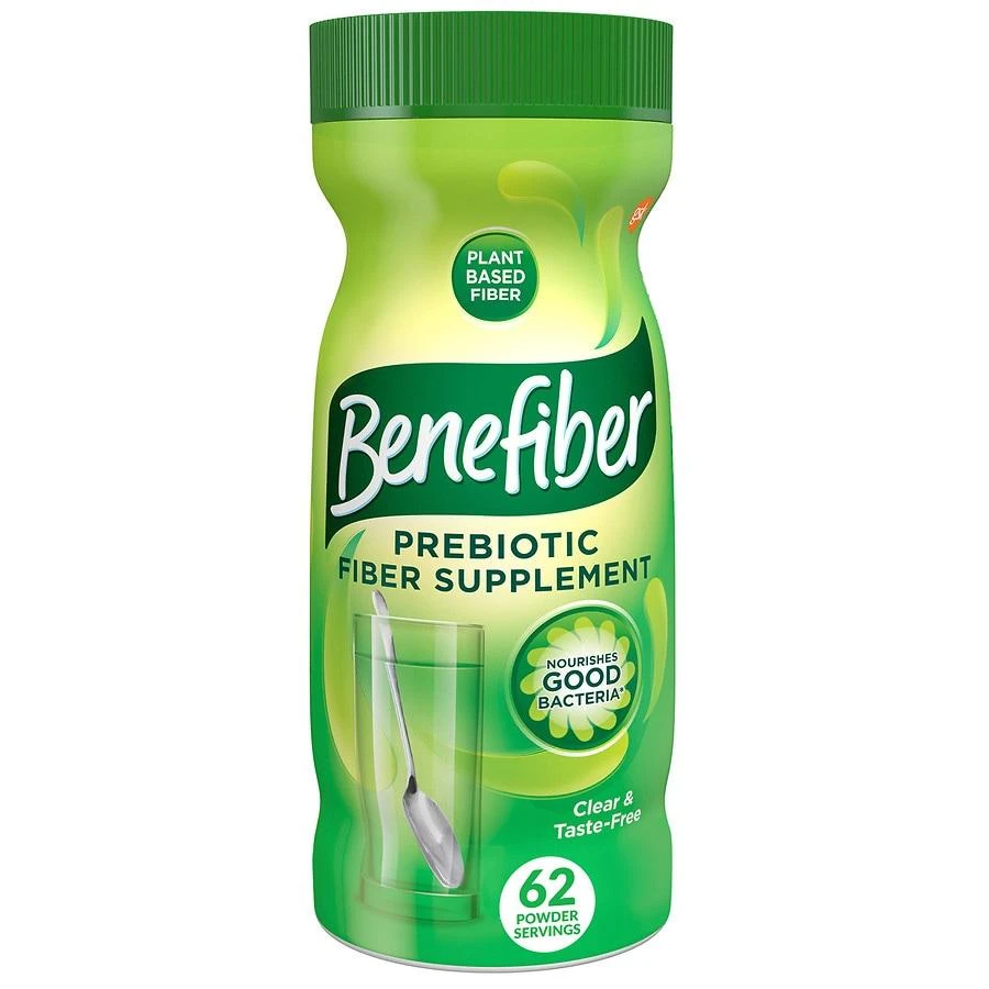 Benefiber Fiber Supplement Powder Unflavored, 62 dose 1
