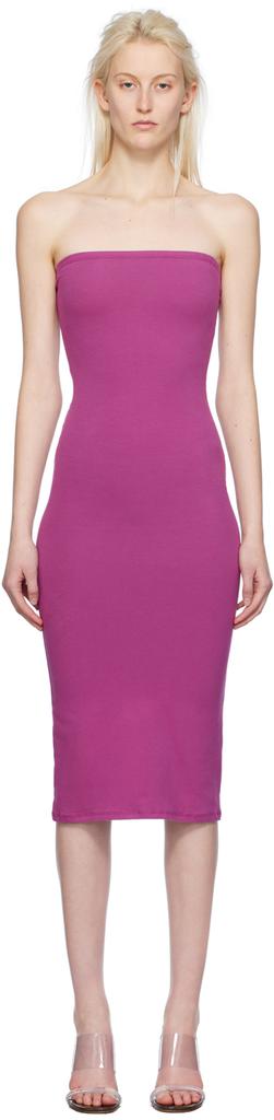 Gil Rodriguez Pink 'The Tube' Midi Dress