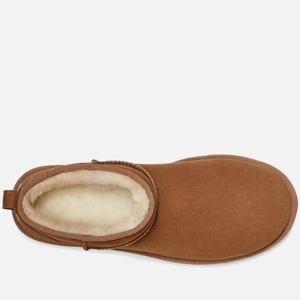 UGG UGG CLASSIC ULTRA MINI SHEEPSKIN BOOTS 4