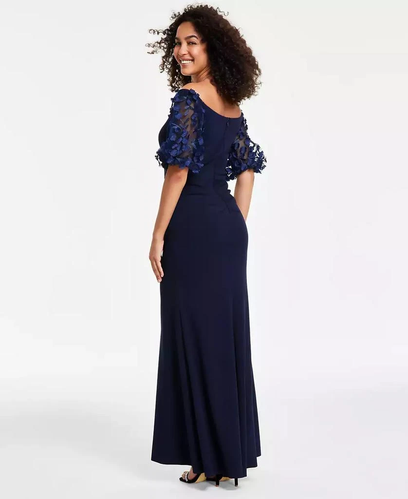 Shop Petite Off-The-Shoulder Balloon-Sleeve Mermaid Gown on Sale at  BeyondStyle  Get 31% Off Petite Off-The-Shoulder Balloon-Sleeve Mermaid  Gown with Limited-Time Flash Deals, Exclusive Discounts, and Special  Offers. Enjoy Unbeatable Savings on