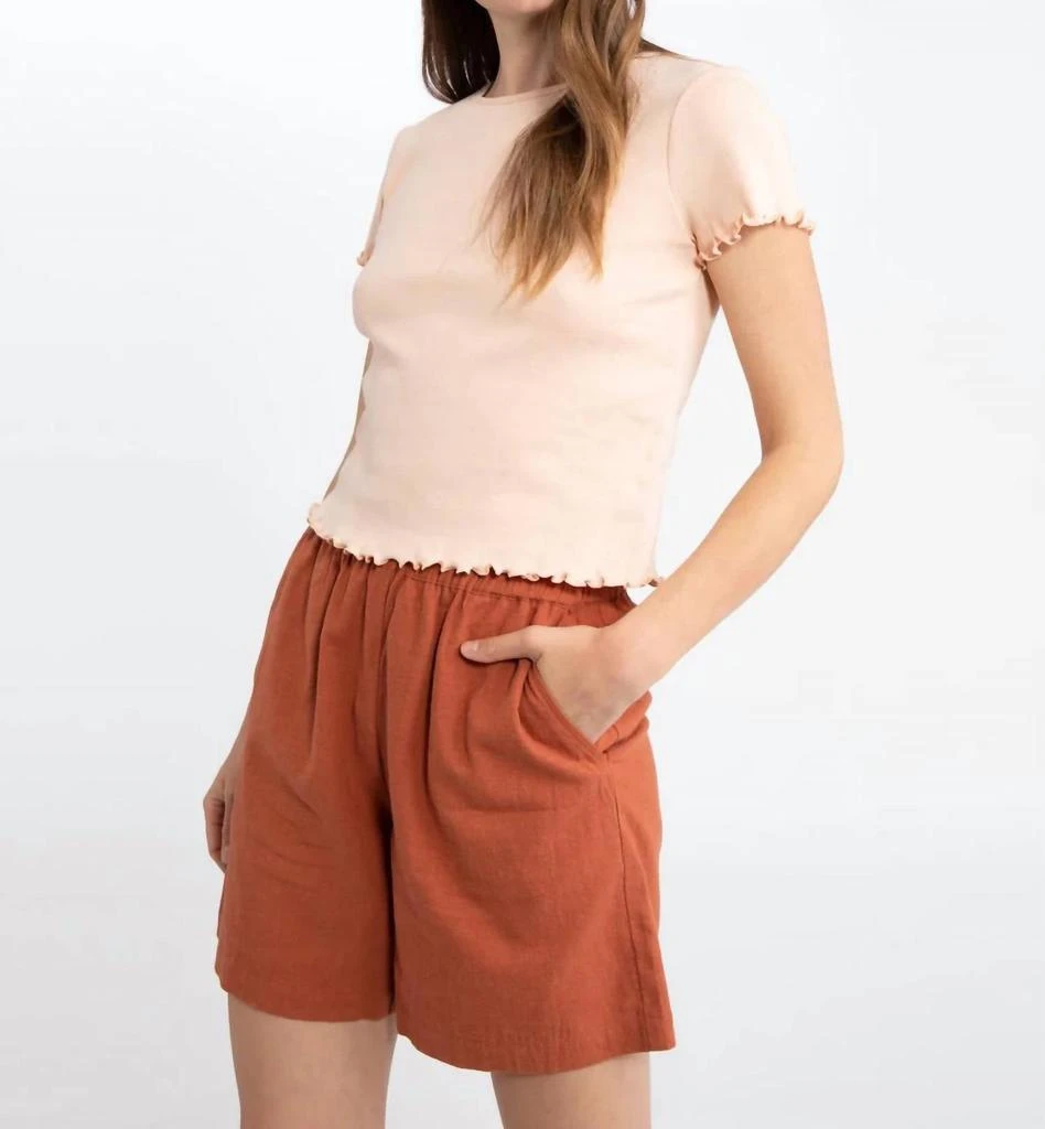 Sanctuary Sanctuary - Lettuce Edge Baby Tee Top 1