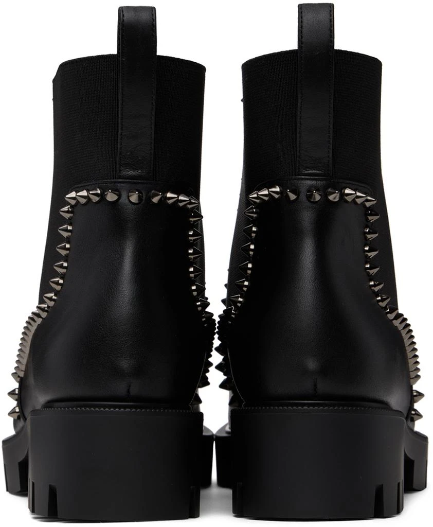 Christian Louboutin Black Out Lina Ankle Boots 2