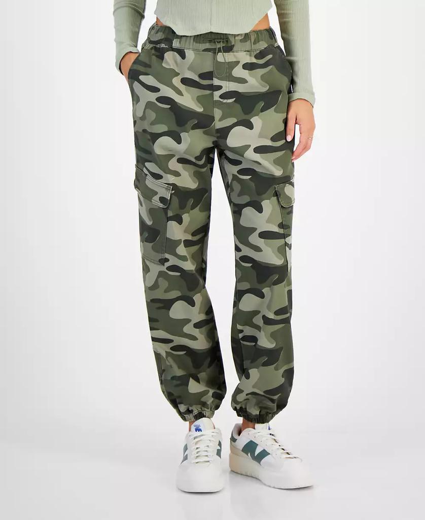 Vanilla Star Juniors' Camouflage Cargo Jogger Pants