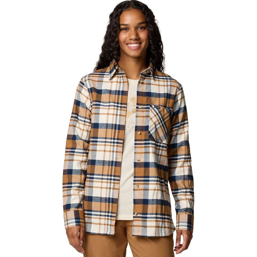 Columbia Calico Basin Flannel Long-Sleeve Shirt - Women's 1