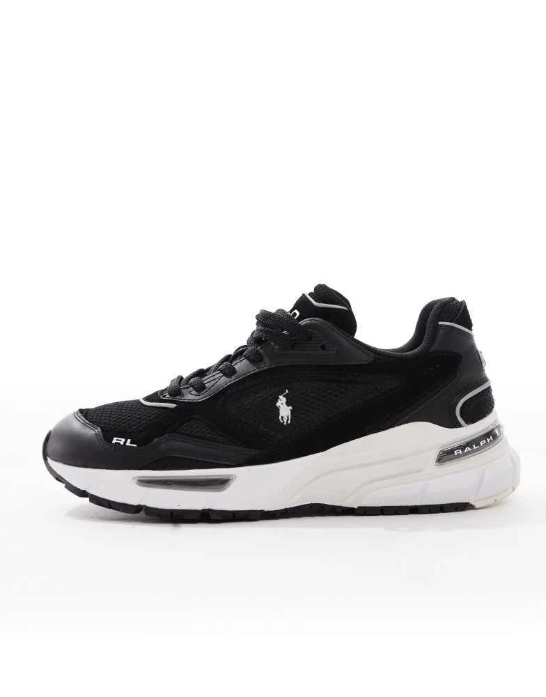 Ralph Lauren Polo Ralph Lauren Trackstr 275 trainer in black and white 2