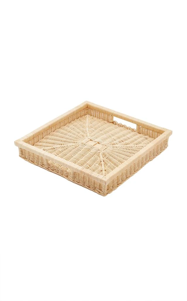 MoDA Moda Domus - Wicker Square Tray - Neutral - Moda Operandi