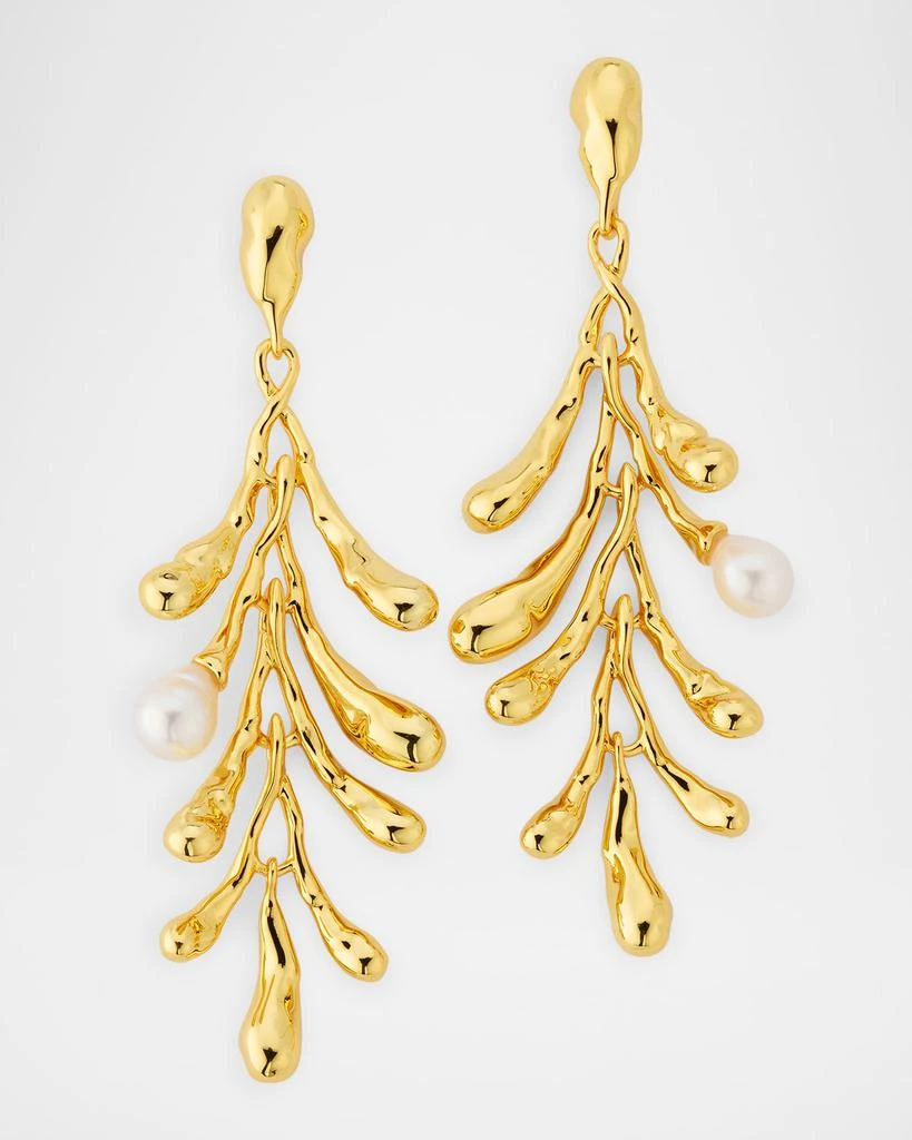 Alexis Bittar Perla Freshwater Pearl Cascading Earrings 1